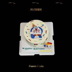 哆啦A梦主题儿童生日蛋糕