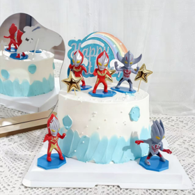 奥特曼小分队kc537（根据尺寸放奥特曼个数）