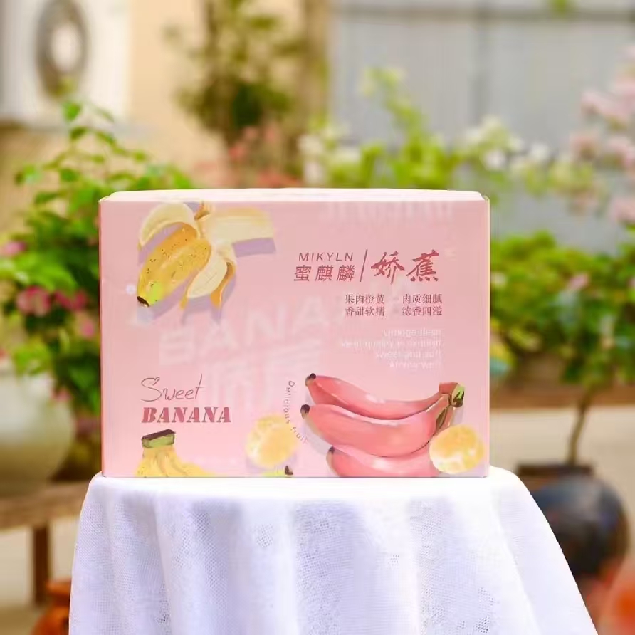 高山「红美人蕉」整件 约1kg 8~9根