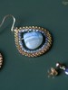 SpoiledBrat Jewelry 蓝纹欧珀斜长石耳环 商品缩略图7