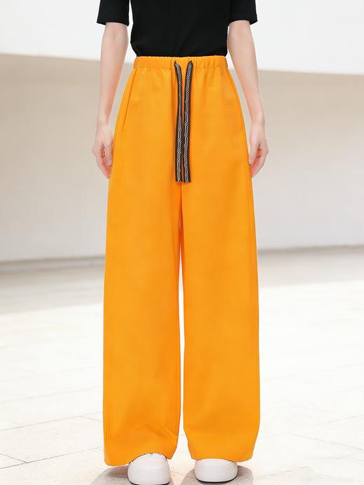 预售 臣禾	【零感裤】松紧腰抽绳阔腿裤工装休闲裤	9261060975 商品图7