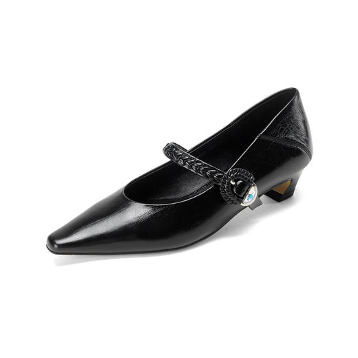 Westory2026年春季法式复古玛丽珍单鞋通勤休闲百搭浅口鞋W26AE51451 商品图10