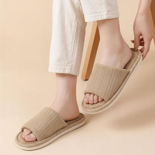 【多样屋专柜】云栖舒适拖夏季新款拖鞋/深咖 商品图2