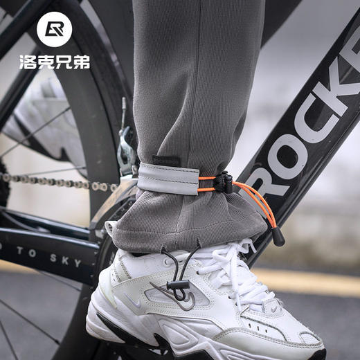 洛克兄弟自行车束裤带公路山地车骑行绑腿带绑裤脚扎带裤腿手臂带 商品图3