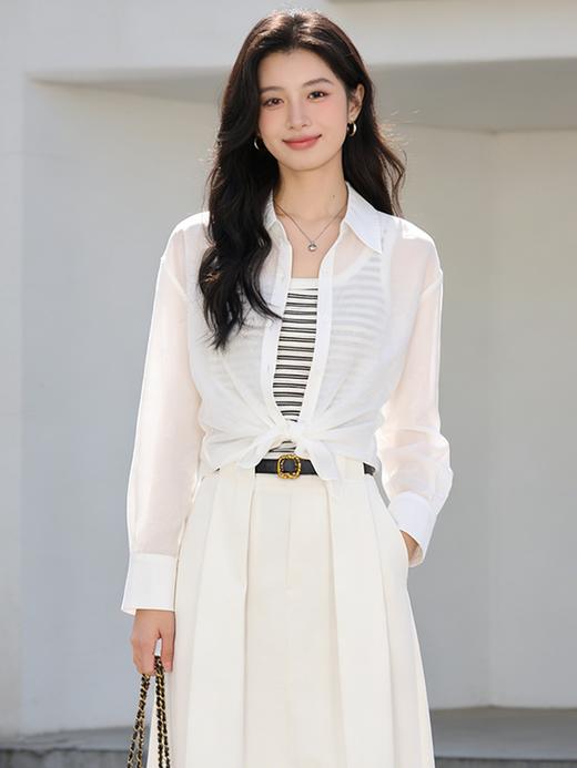 预售 臣禾	【凉风衬衫】50%天丝20%醋酸亲肤自带凉爽轻薄防晒衫空调衫	9261040575 商品图1