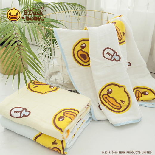 B.Duck小黄鸭可爱浴巾 100*100 商品图0