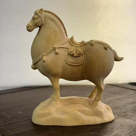 唐马°黄杨木摆件11*4.5*12cm
