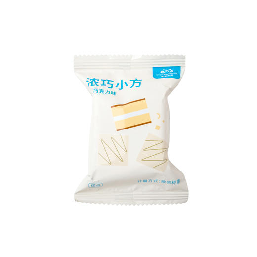 厦航空厨机上同款浓巧小方浓郁白巧绵密蛋糕胚丝滑奶油注芯下午茶 商品图6