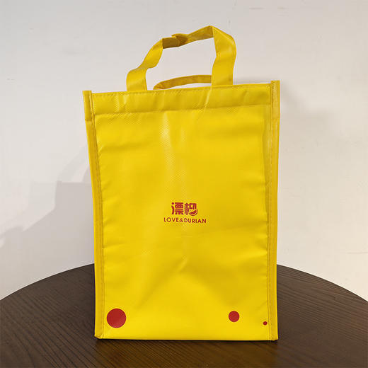 漂榴保温袋 加厚铝箔 魔术贴袋口 保鲜保温保冷 大容量储物袋 黄色 商品图12