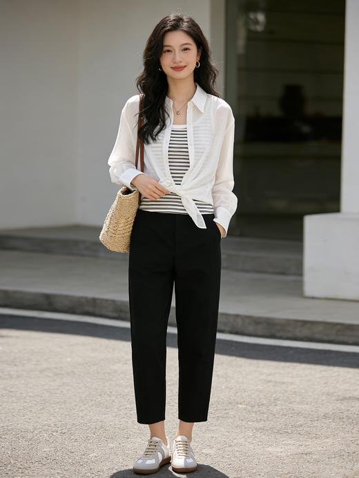 预售 臣禾	【凉风衬衫】50%天丝20%醋酸亲肤自带凉爽轻薄防晒衫空调衫	9261040575 商品图5