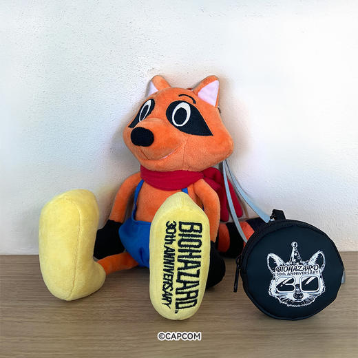 【GSC预售定金】生化危机30周年 浣熊君毛绒玩偶 手办模玩周边 商品图2