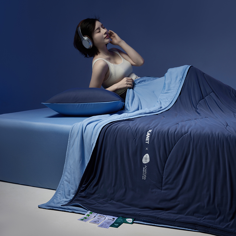 【热卖推荐】自然醒酣睡星球双面凉感夏被双层控温被二合一深睡被Pro2四季可用可机洗LFS
