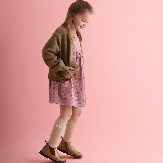 Collegien 25AW 儿童短袜膝盖袜连裤袜羊毛膝盖袜 商品图1