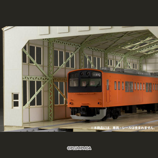 【GSC预售定金】1/80 纸制模型套件 电车库 手办模玩 商品图3