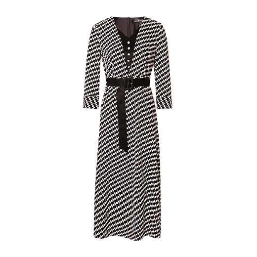 EITIE爱特爱春季新款气质V领收腰显瘦连衣裙女7307007 商品图11