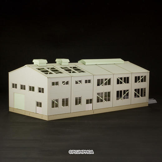 【GSC预售定金】1/80 纸制模型套件 电车库 手办模玩 商品图1