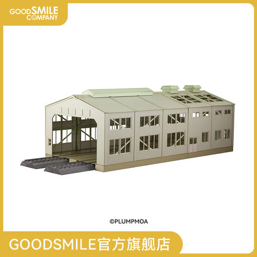 【GSC预售定金】1/80 纸制模型套件 电车库 手办模玩 商品图0