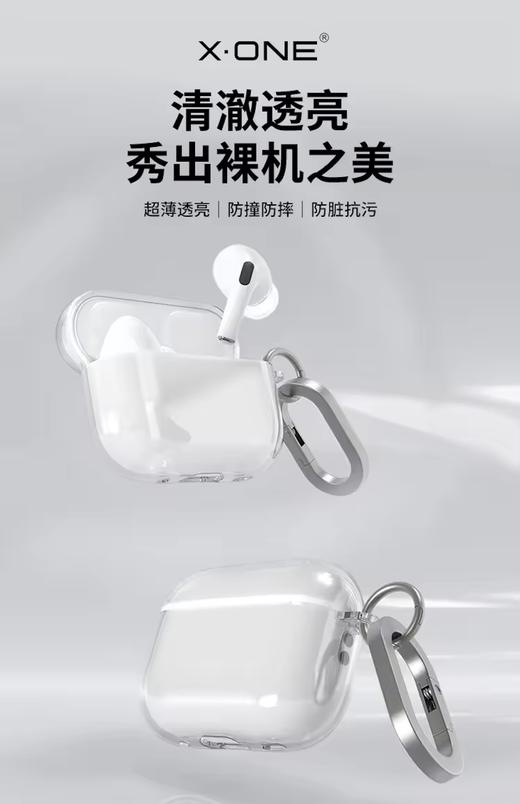 X·ONE AirPods 透明系列 保护壳 商品图0