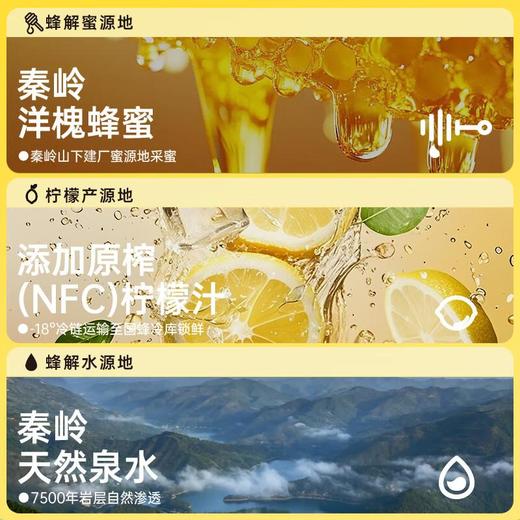 蜂解 柠檬蜂蜜水360g*6 商品图1