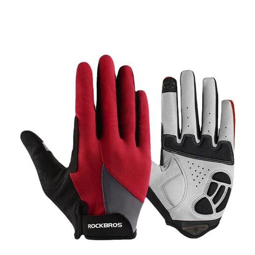 ROCKBROS春秋冬男女款长指骑行手套全指自行车手套可触屏S030-2 商品图3