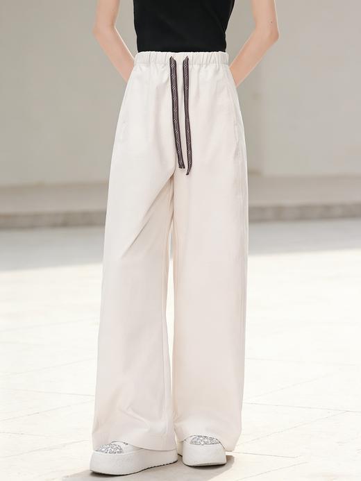 预售 臣禾	【零感裤】松紧腰抽绳阔腿裤工装休闲裤	9261060975 商品图9