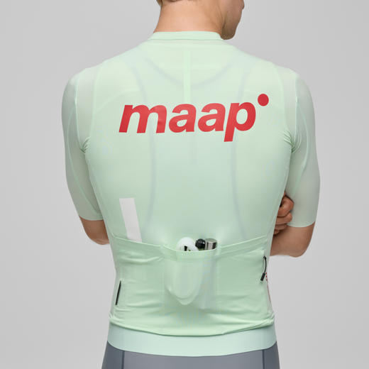 MAAP 男士 Training 系列 短袖骑行服 烟翠绿 商品图3