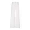 EITIE爱特爱气质高腰显瘦微喇百搭白色休闲裤夏季新款8205905 商品缩略图5