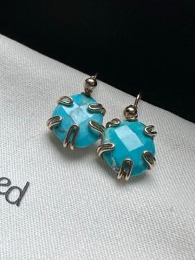 SpoiledBrat Jewelry绿松石耳环