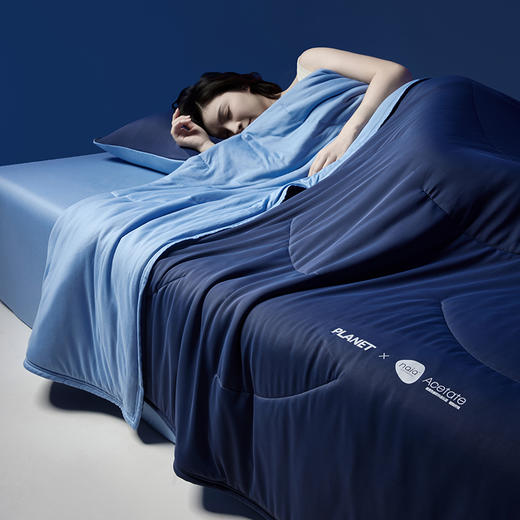 【热卖推荐】自然醒酣睡星球双面凉感夏被双层控温被二合一深睡被Pro2四季可用可机洗LFS 商品图1