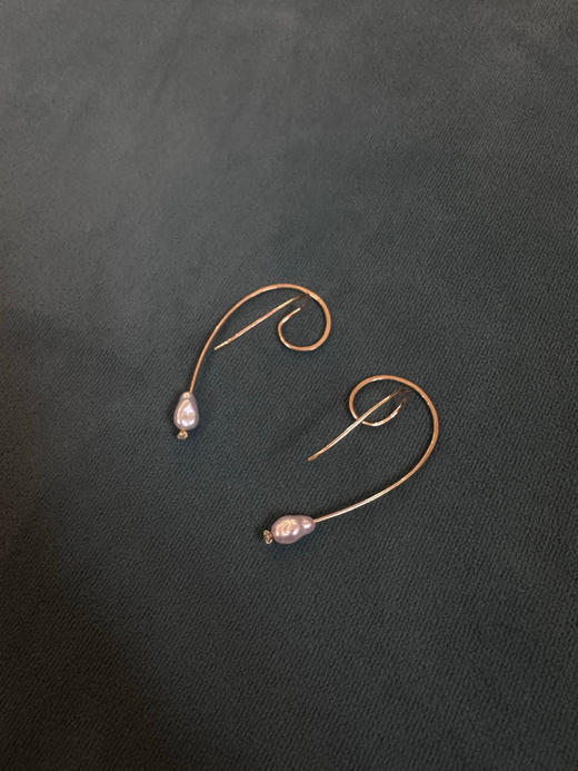 SpoiledBrat Jewelry低音谱号巴洛克耳环 商品图0