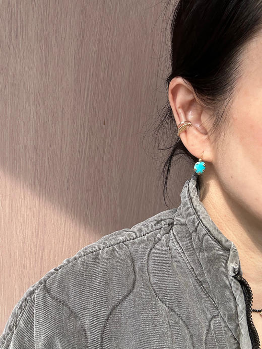 SpoiledBrat Jewelry绿松石耳环 商品图2