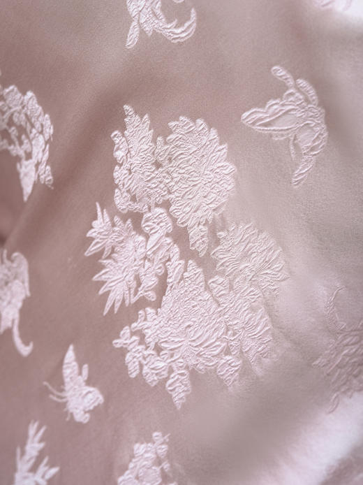 盛唐牡丹| 粉色梅兰竹菊旗袍裙 商品图3