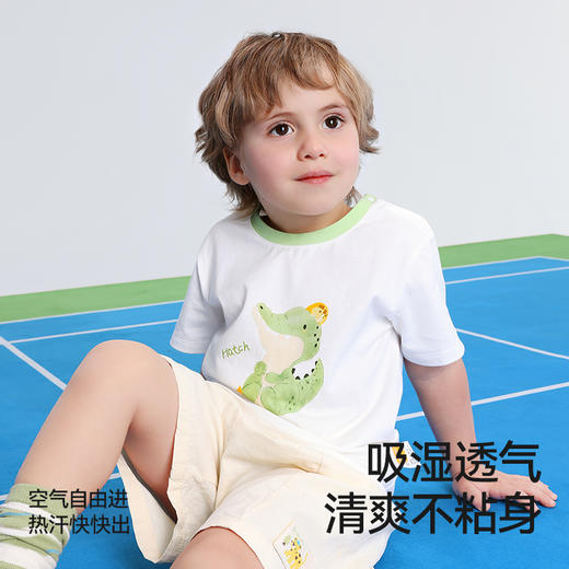 贝肽斯宝宝男女短袖T恤凉感夏季薄款短袖大合集【2605服装专场】 商品图9