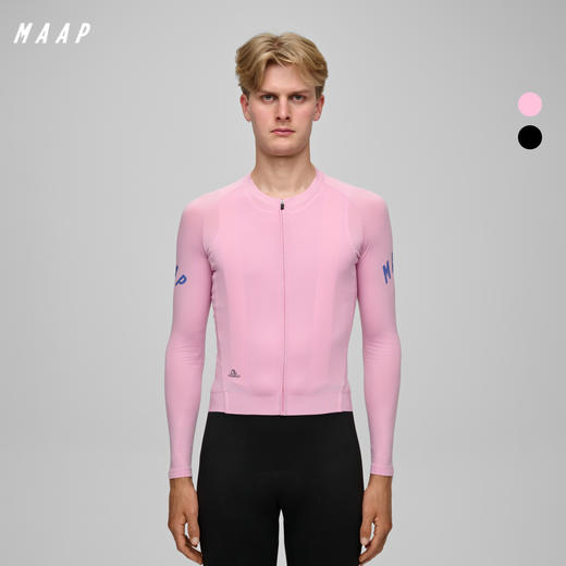 MAAP 男士 Apex Aeon 系列 长袖骑行服 云雾粉 商品图0