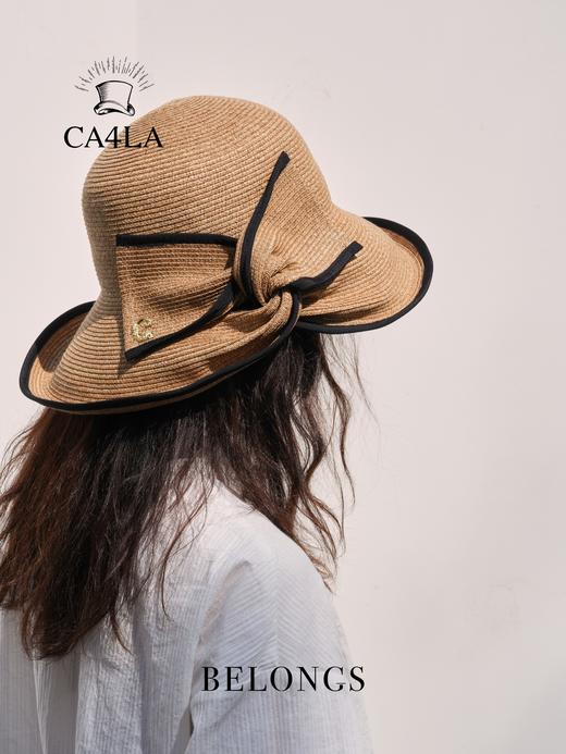 在途4周到｜CA4LA-LOUISE6-编织 防晒 遮阳帽［日本设计师］ 商品图1
