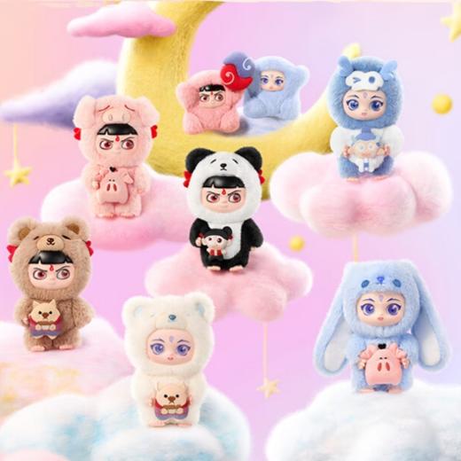 POP MART泡泡玛特 《哪吒之魔童闹海》装扮派对系列搪胶毛绒盲盒 商品图0