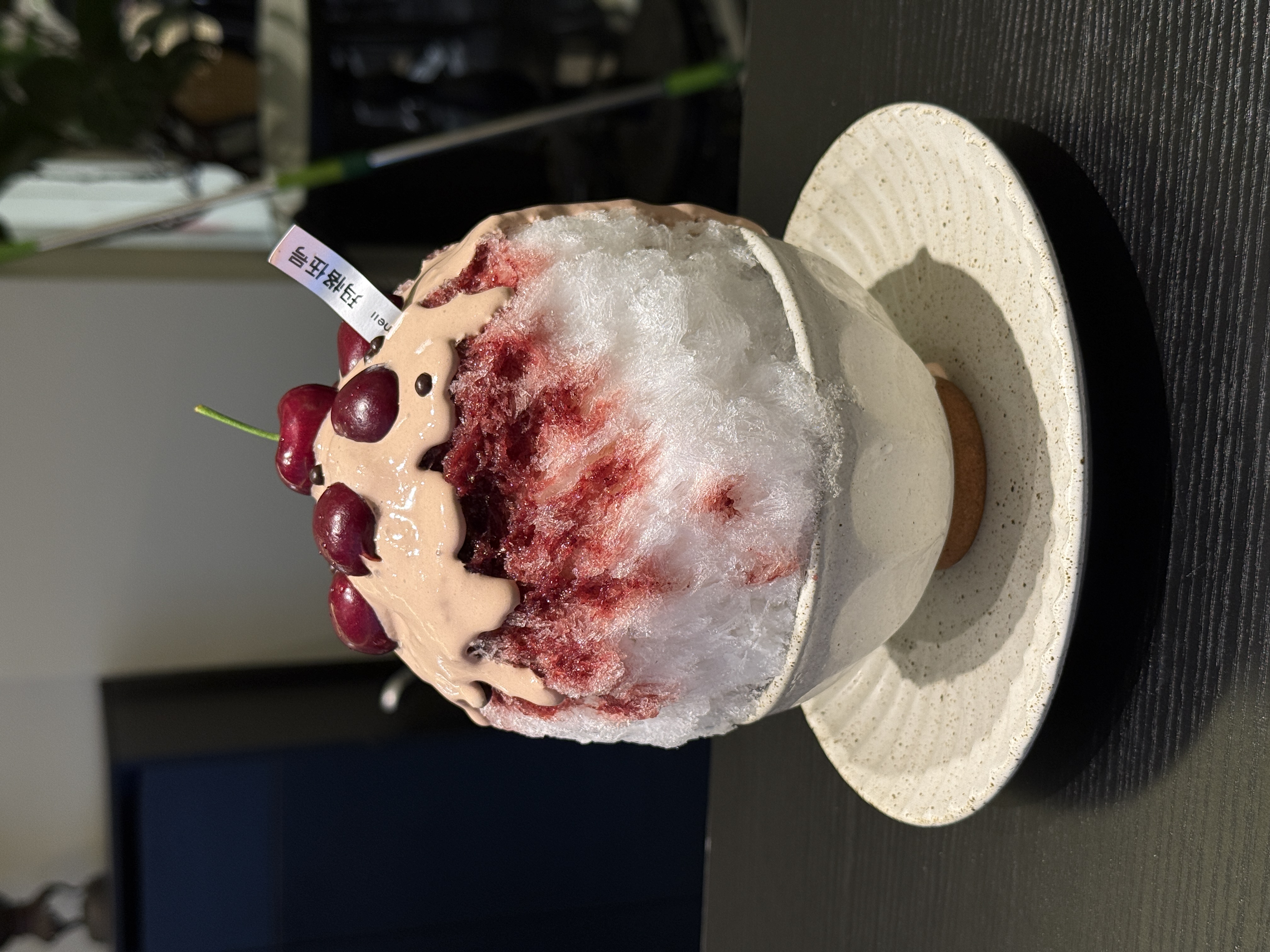 可可樱桃刨冰（仅限店内堂食）