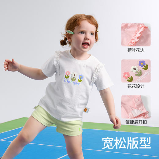 贝肽斯宝宝男女短袖T恤凉感夏季薄款短袖大合集【2605服装专场】 商品图6