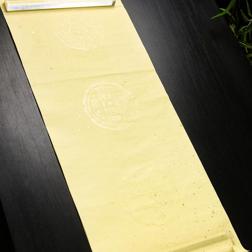 80年代“五色洒金瓦当砑花笺”（一盒十张） 商品图9