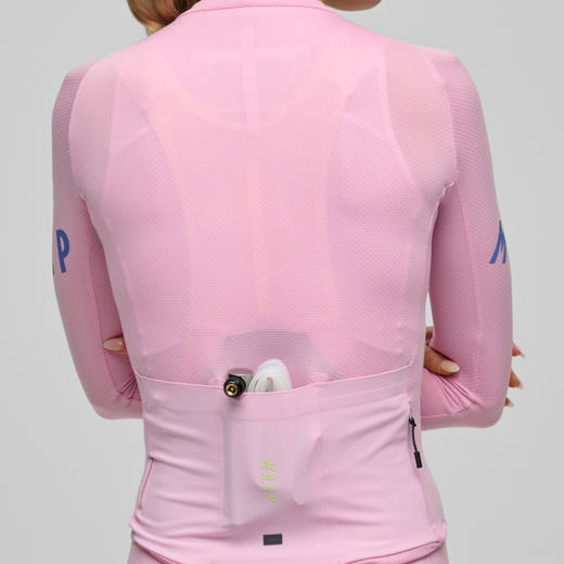 MAAP 女士 Apex Aeon 系列 长袖骑行服 云雾粉 商品图2