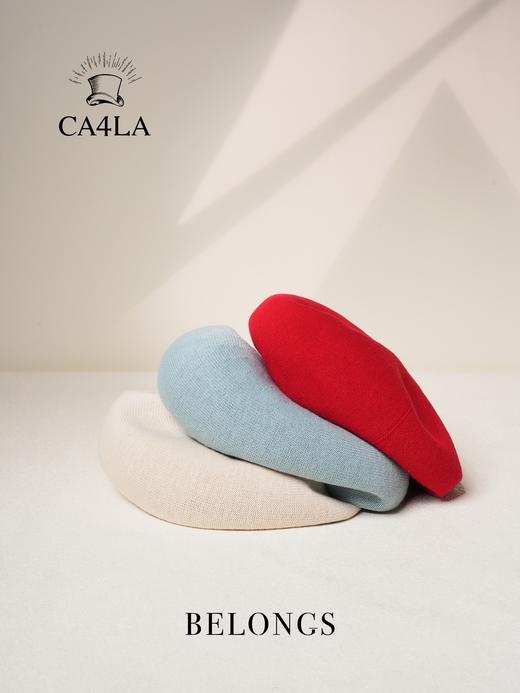 北京仓｜CA4LA-DANNY CO-纯色 百搭 简约 贝雷帽［日本设计师］ 商品图0