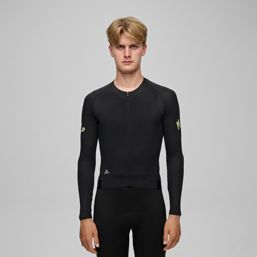 MAAP 男士 Apex Aeon 系列 长袖骑行服 雾影黑 商品图0