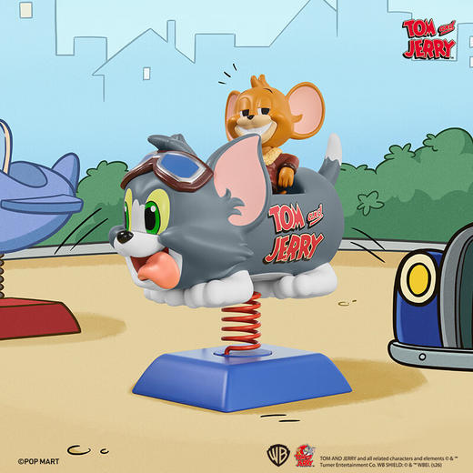 POP MART泡泡玛特 猫和老鼠搞怪乐园系列手办盲盒 商品图2