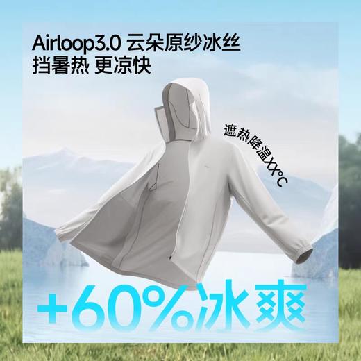 26SS-蕉下男士凉感防晒衣(常规款)AL936-漫暮黑-185/104A(XXL) 商品图3