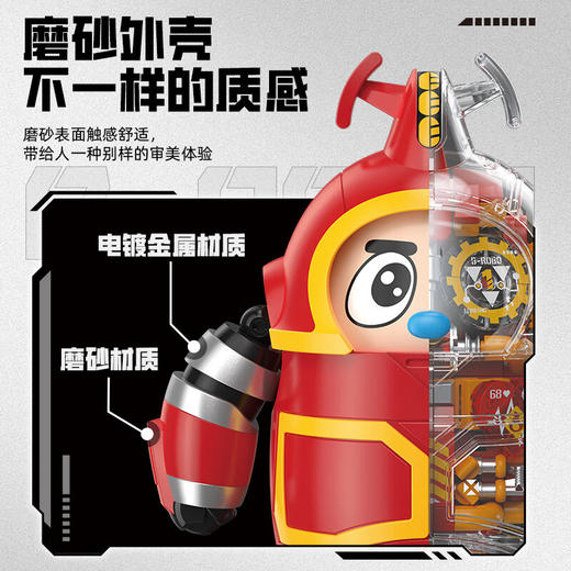 TOP TOY 铁甲小宝卡布达半机械积木大体 商品图4