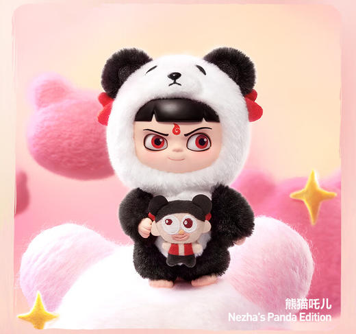 POP MART泡泡玛特 《哪吒之魔童闹海》装扮派对系列搪胶毛绒盲盒 商品图1