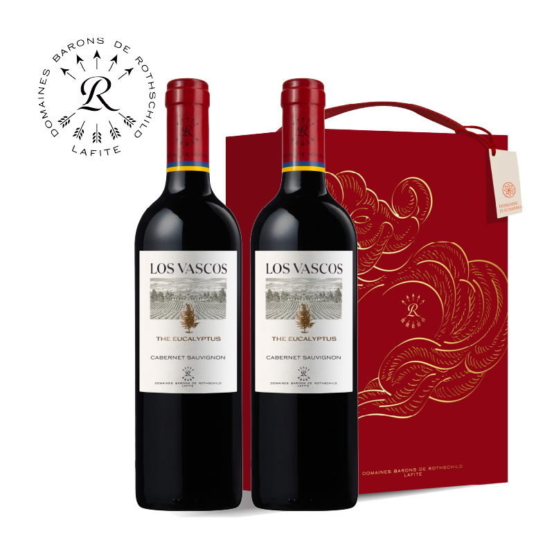 (测试勿拍)拉菲罗斯柴尔德巴斯克有格干红葡萄酒智利原瓶进口红酒2022年份双支礼盒装
