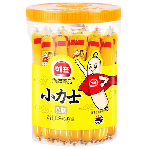 海牌小力士鱼肠(35gx20)해표 꼬마장사 소시지 商品图0
