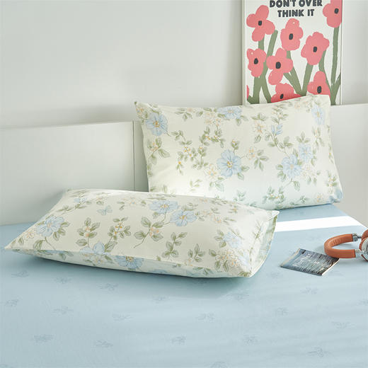 【清凉购特价199】雅鹿新疆长绒棉夏被150*200cm/200*230cm (兰香语调)仅被子 商品图6