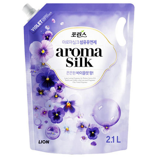 LION柔顺剂淡淡紫罗兰香2.1L포린스 유연제 은은한 바아올렛향 商品图0